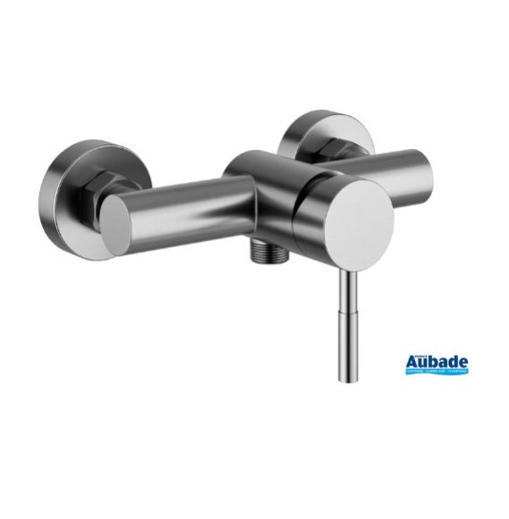 robinetterie douche aubade creation inox line inox brosse