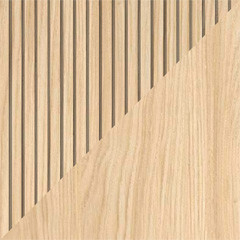 Façade Chêne du désert strié Corps Chêne du désert