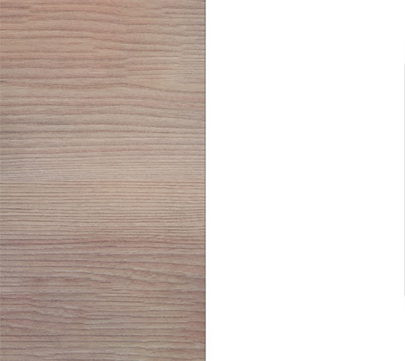 Orme blond / Blanc mat
