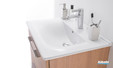 Collection meubles de salle de bains Delpha Graphic GC63D, vasque