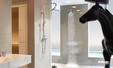 Axor ShowerProducts designed by Front Douche de tête 2jet 240 mm avec bras de douche 448 mm de Axor