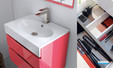 Meuble salle de bains egoiste decotec, version 2 tiroirs