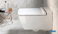 Pack WC suspendu Xeno² Rimfree sans bride blanc par Keramag Design