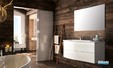 Meuble Twist L 120 cm blanc brillant de Cedam