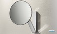 accessoire salle de bains keuco miroir rond grossissant ilook move