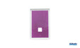 accessoires tendances pour salle de bains en coloris violet