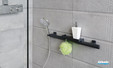 Barre d'appui multifonctions pour douche Anthracite de Pellet