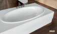 Baignoire en îlot ovale et design BetteEve de la marque Bette 06