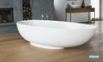 Baignoire îlot ovale contemporaine Teardrop Bath de Clearwater 01