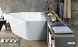 Baignoire d'angle droit Paiova de Duravit