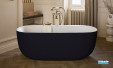 Baignoire îlot Bastille de Jacob Delafon coloris Noir