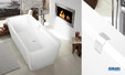 version îlot de la baignoire squaro edge 12 de villeroy & boch