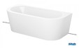 La baignoire murale arrondie Bette Starlet-Silhouette de Bette 02