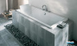 Baignoire bain et douche rectangulaire en acrylique Evok de Jacob Delafon 01