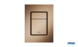 Plaque de commande Skate Cosmopolitan Warm Sunset finition brossée de Grohe 