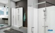 Cabine de douche intégrale Moorea avec porte pivotante version Confort de Hoeschby Leda
