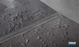 Caniveau filant design Cove, coloris Gris de Schlüter Kerdi-Line-Vario