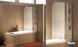 Pare-baignoire 2 volets Almany Atelier du Bain