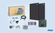 Kit toit ardoise 9kW onduleur