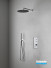 THERMO TWIST-PACK thermostatique douche complet chromé de Cristina Ondyna