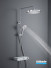 Colonne de douche Ranio 2 finition Chrome de Duravit