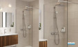 Colonne de douche Euphoria SmartControl System 310 Cube Duo Chromé de Grohe