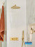 Mitigeur thermostatique Grands Boulevard laiton brossé de Jacob Delafon
