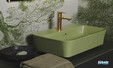 Vasque à poser Ipalyss Vert 55 x 38 cm d'Ideal Standard