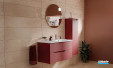 Meuble Éloge coloris Burgundy de Decotec