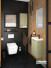 Meuble Lave-mains 40 Vert olive mat de Delpha