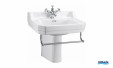 meuble salle de bain burlington retro floral