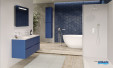 Meuble salle de bain Elyps couleur marine de Ambiance Bain