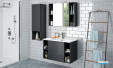 Meuble salle de bain Open couleur graphit de Ambiance Bain