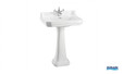 Meuble de salle de bains Console de Burlington Version 61 cm