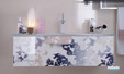 Façade colorée du meuble de salle d'eau Unique Impression Envol de Delpha