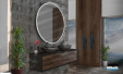 Miroir Atelier rond Ø 120 x 4,3 cm de Pradel