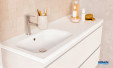 Meuble design de salle de bains Halo XL de Sanijura