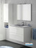 Meuble vasque 2 tiroirs Vita coloris blanc brillant et plan stella brillant de Ambiance Bain