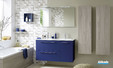Meuble 2 tiroirs et 1 porte Impact 2 coloris bleu marine de Sanijura