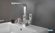 Mitigeur monocommande Lavabo Taille L Eurocube Chromé de Grohe