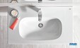 Mitigeur monocommande Lavabo Taille M Eurosmart Chromé vue du dessus