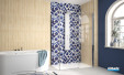 panneau mural Kinewall Design, coloris Boho Indigo