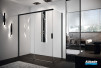 Paroi de douche OPERA PH+FH de Novellini