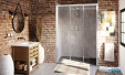 Paroi de douche sss Cariba CI D3R/L + CIFXP de Roth
