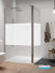 Paroi de douche Arty avec volet mobile Leda 