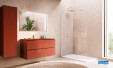 Paroi de douche Walk-in Easy 2.0 Voilier par Ronal coloris Blanc mat
