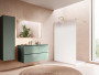 Paroi douche ronal walkin 2-0 vitrage brume finition Doré brossé