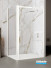 Paroi de douche Equi 2MS Blanc de Roth