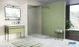 Paroi de douche walk-in Lina de Ronal