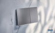 Plaque de commande Sigma70 Carrée Stainless steel de Geberit